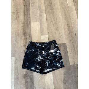 VRST Resort Shorts Mens Medium Indigo Craft Tie Dye Swim Trunks UV Quick Dry